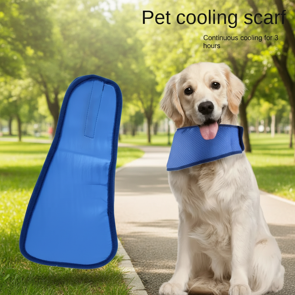 FrostFleece Neck Wrap - Outdoor Walk Scene